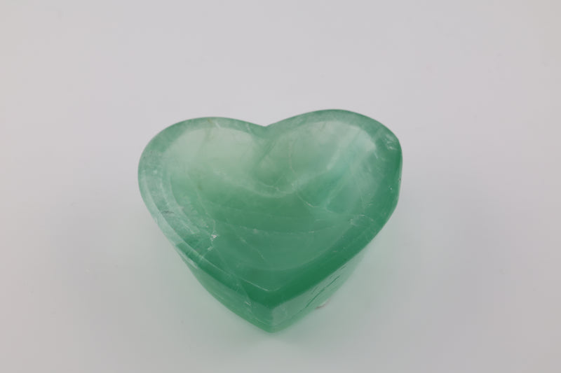 Rainbow Fluorite Heart Bowl