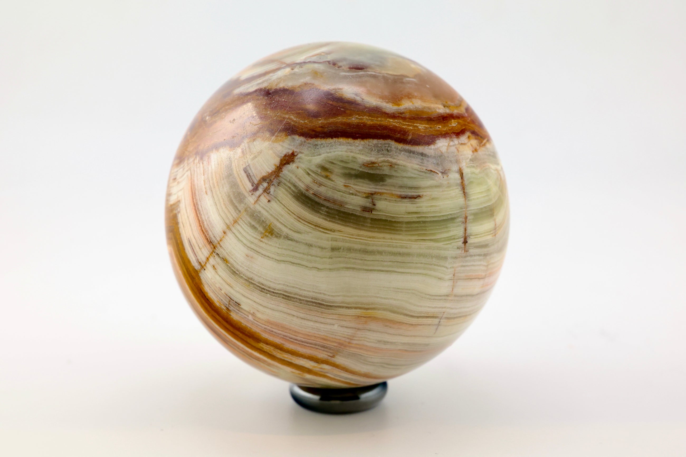 Green Onyx Sphere