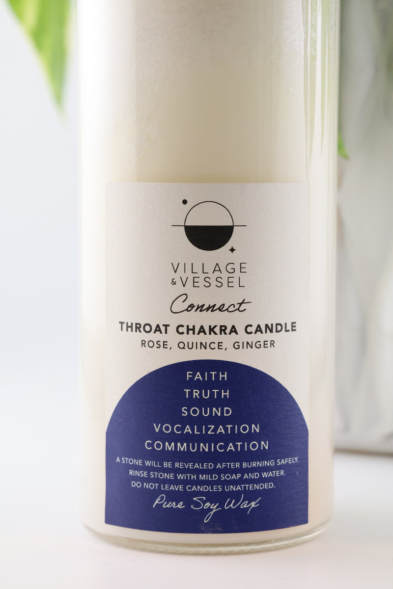 Connect - Throat Chakra Candle