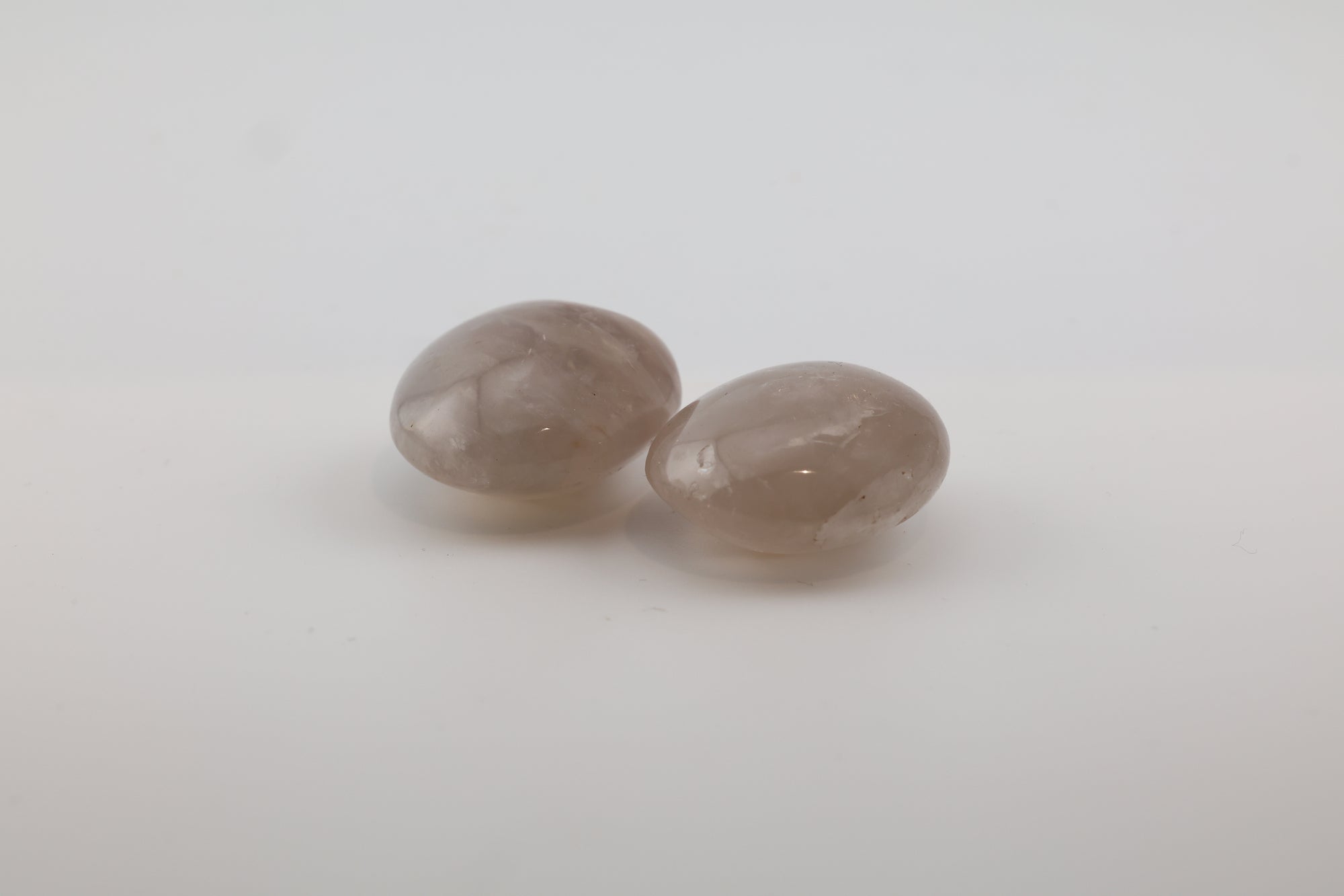 Blue Rose Quartz Palmstone