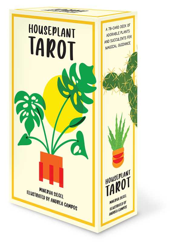 Houseplant Tarot by Minerva Siegel: Flashcards; 128 pages, English