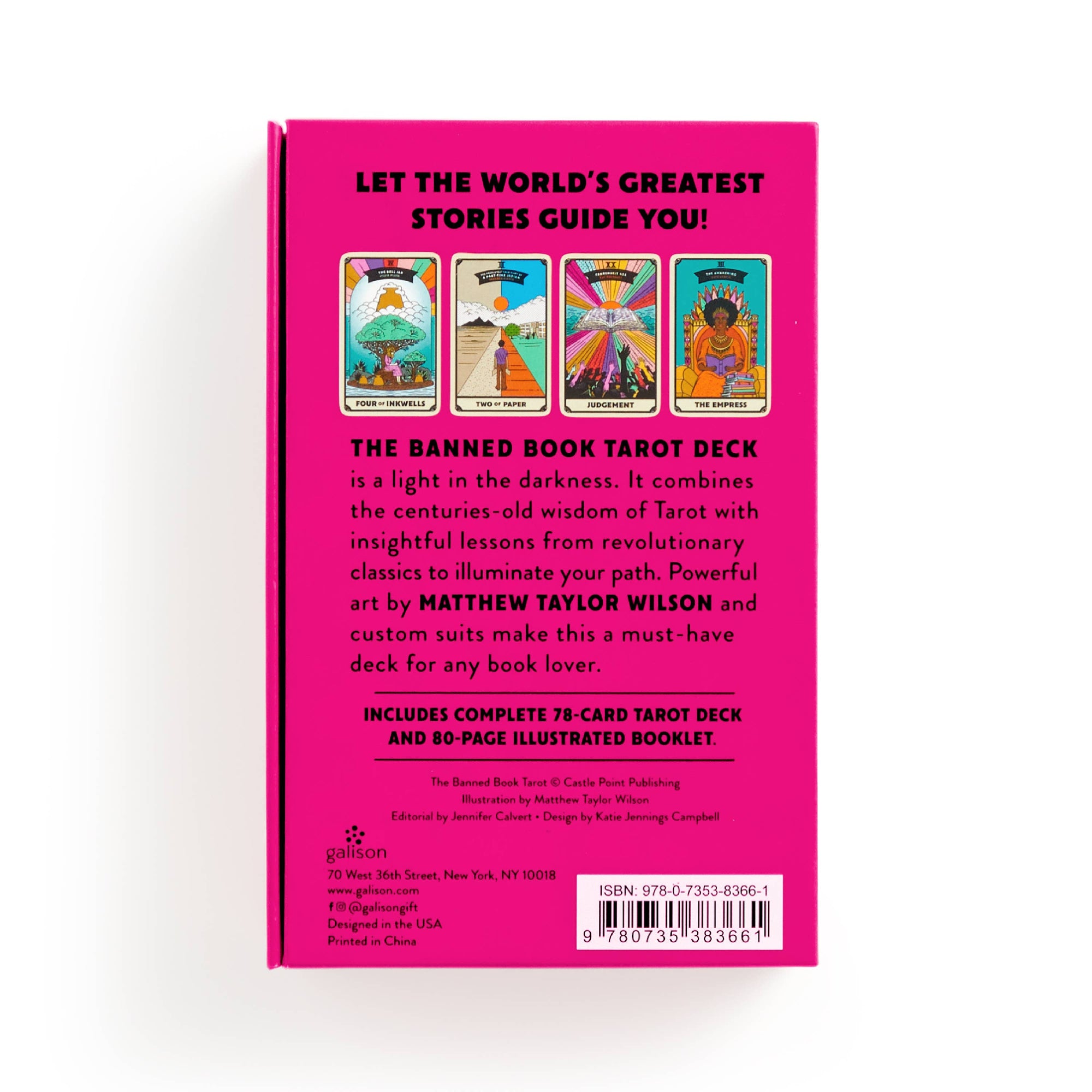 Banned Books Tarot Card Set