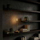 Arlo Cordless Aluminum Table Lamp: Gold