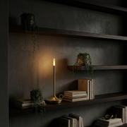 Arlo Cordless Aluminum Table Lamp: Gold