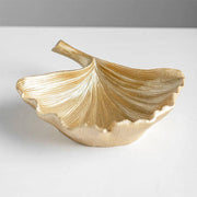 Gold Ginkgo Leaf Tray