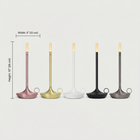 Arlo Cordless Aluminum Table Lamp: Gold