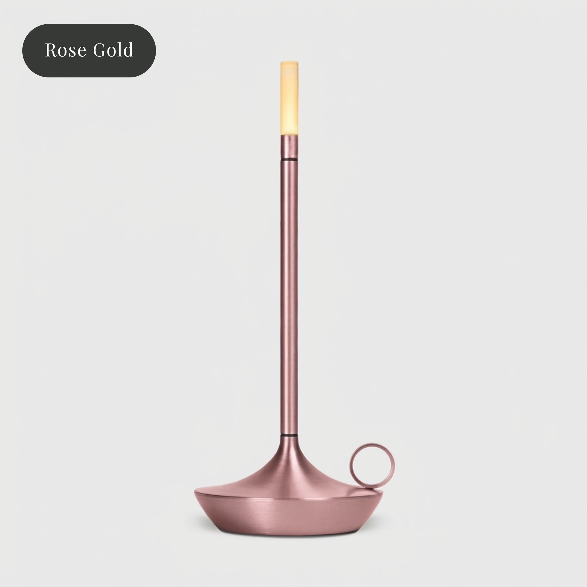 Arlo Cordless Aluminum Table Lamp: Gold
