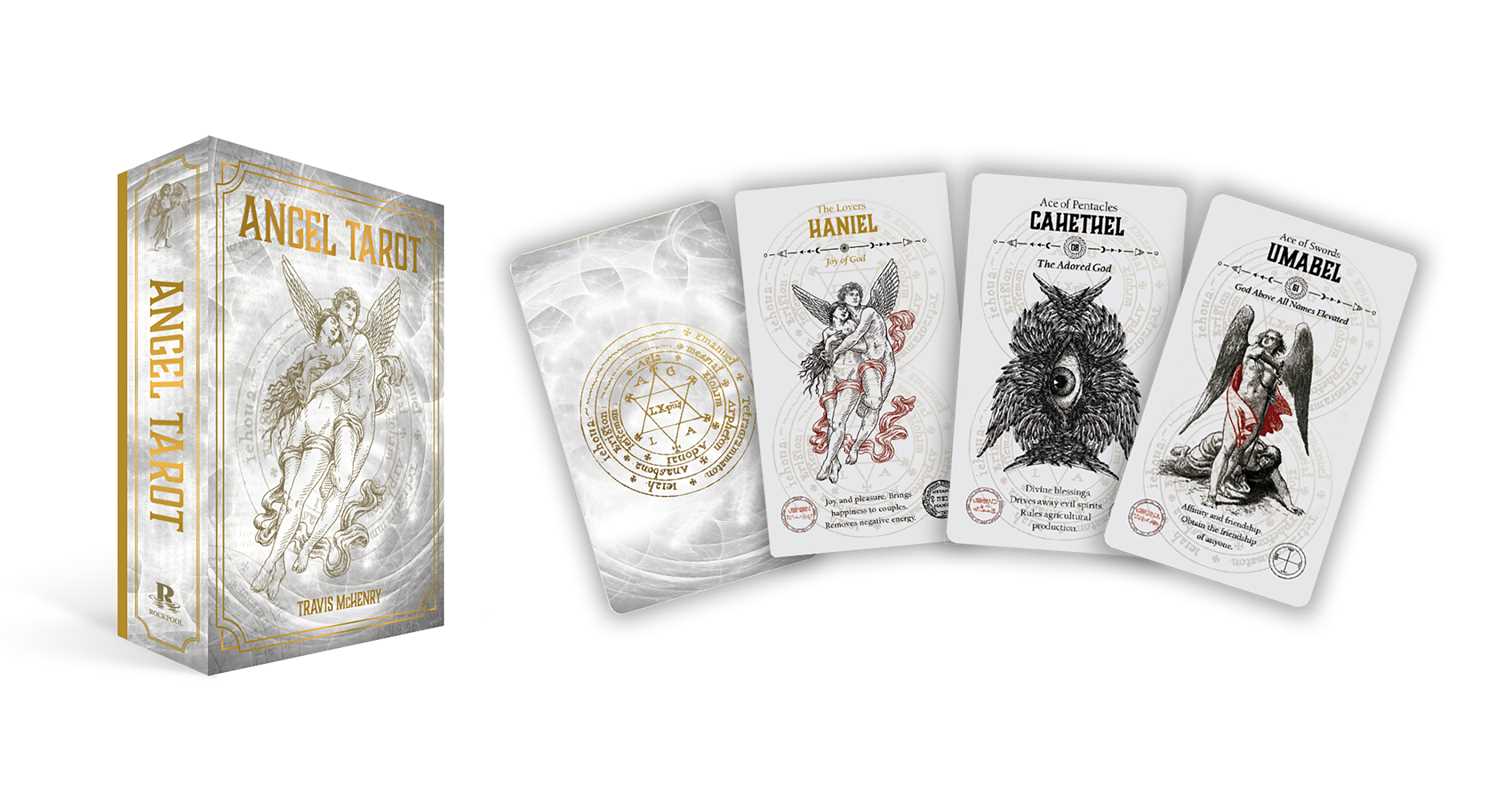Angel Tarot by Travis McHenry: Flashcards; 78 pages / English