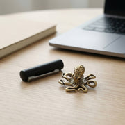 Brass Octopus Sculpture