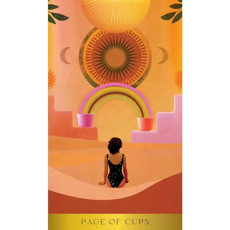 Radiant Wilds Tarot by Nat Girsberger: Flashcards; 128 pages, English