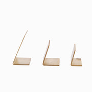 Brass Earring Holder Plate – Minimal Jewelry Display: Small