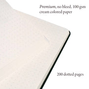 A5 Hardcover Journal | Lined or Dotted Notebook | 11 Colors : Black / Lined