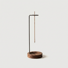 Kanso Suspended Incense Holder: Dark Wood
