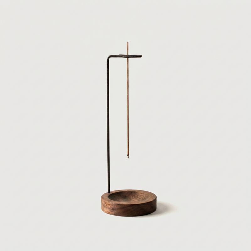 Kanso Suspended Incense Holder: Dark Wood