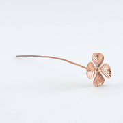 Copper Life Stick – Water Clover Design for Fresh Blooms