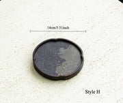 Gohobi Wabi-Sabi Stone Panel Tea Tray: Style E